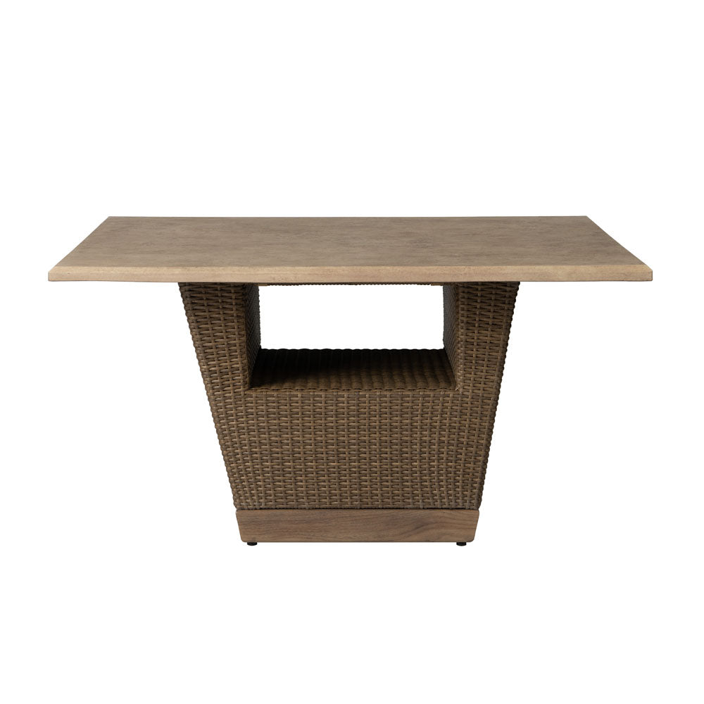 Lloyd Flanders Charisma Wicker Outdoor 54" Square Dining Table