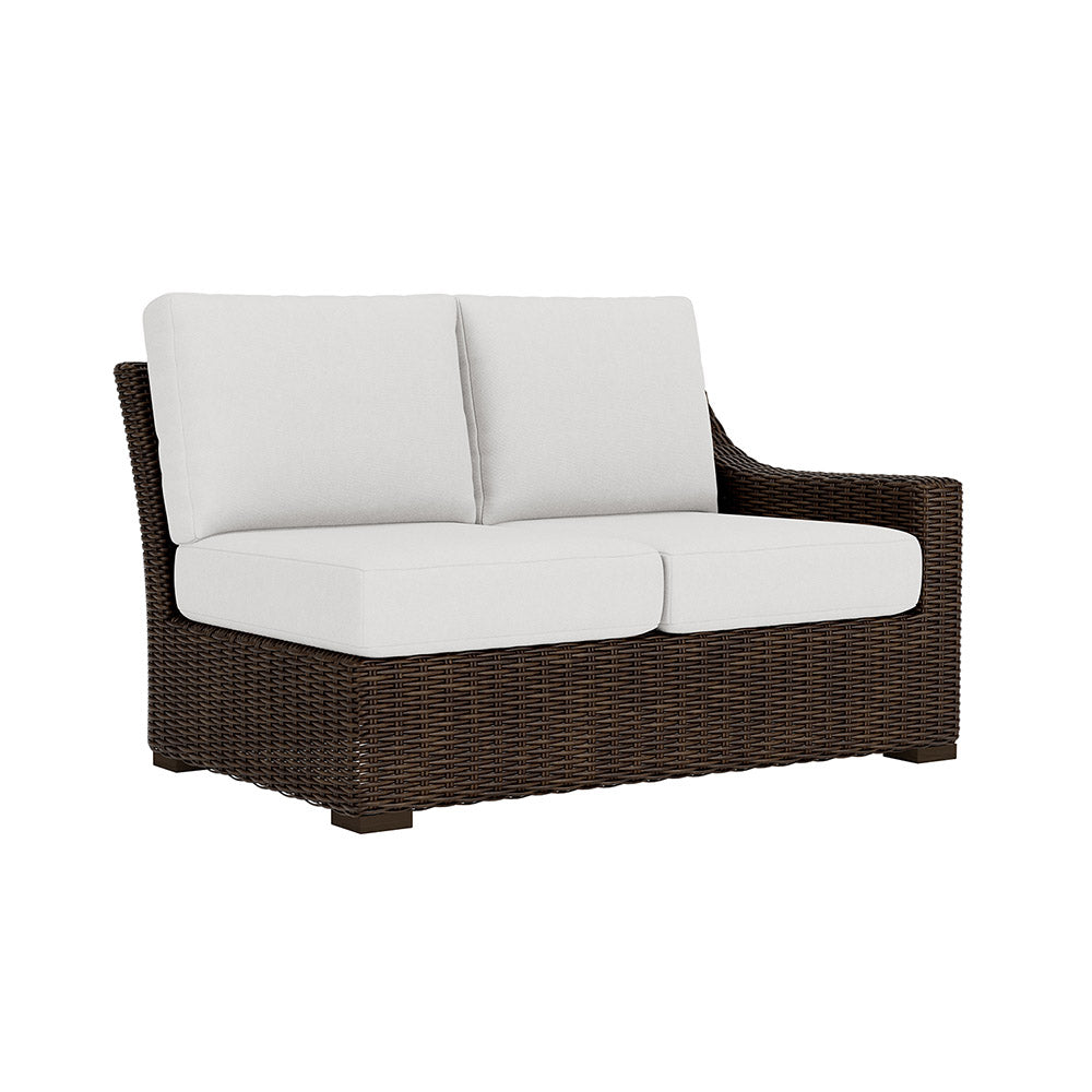 Lloyd Flanders Mesa Woven Vinyl Left Arm Loveseat