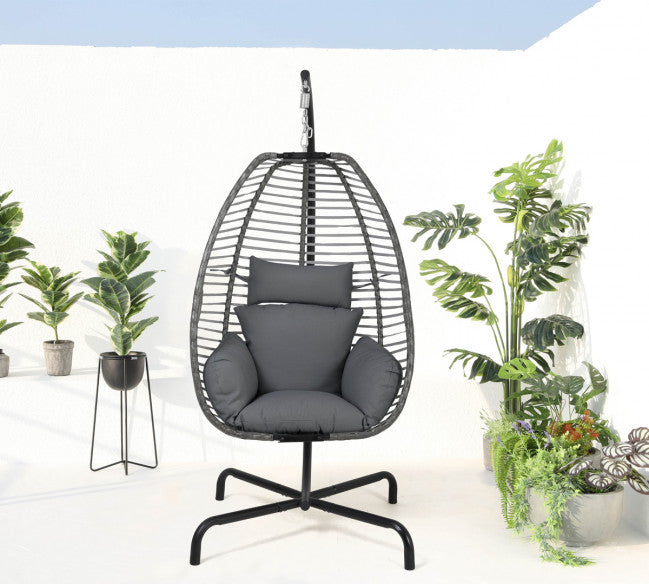 Hospitality Rattan Spectrum Hanging Chair w/Stand