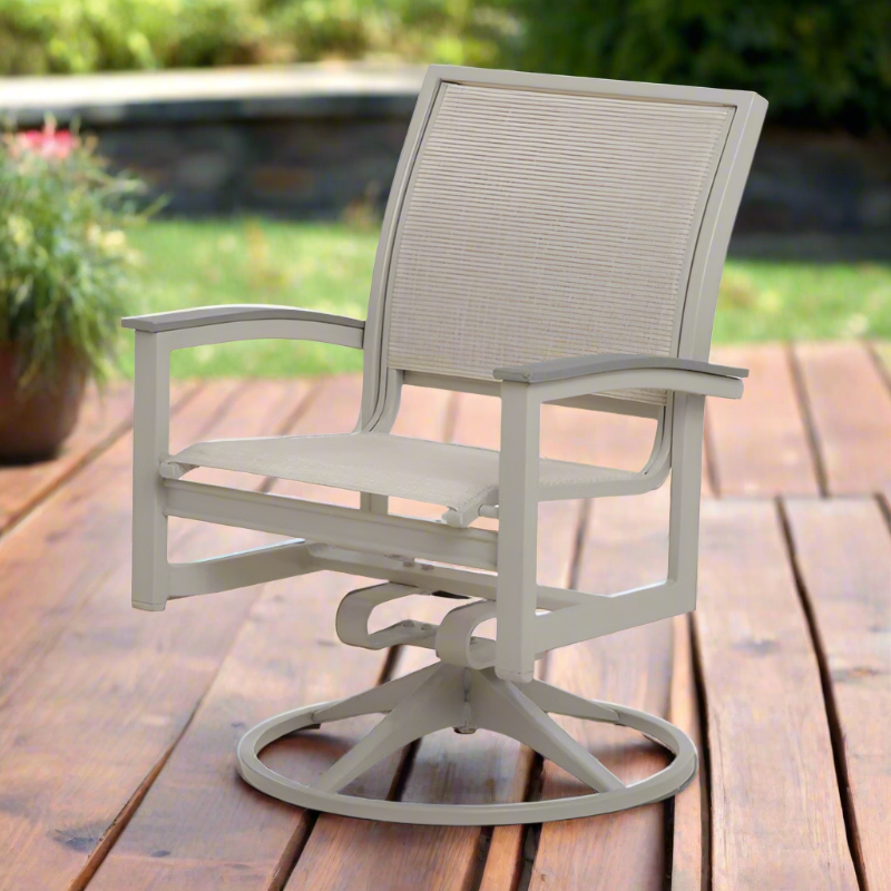 Telescope Casual Bazza MGP Aluminum Outdoor Sling Swivel Rocker