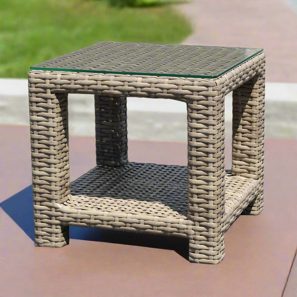 Forever Patio Grand Stafford Square End Table by NorthCape International