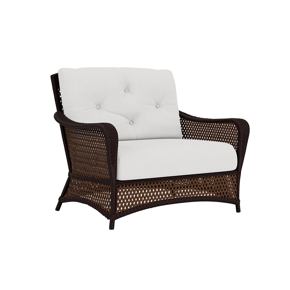 Lloyd Flanders Grand Traverse Wicker Outdoor Chair And A Half