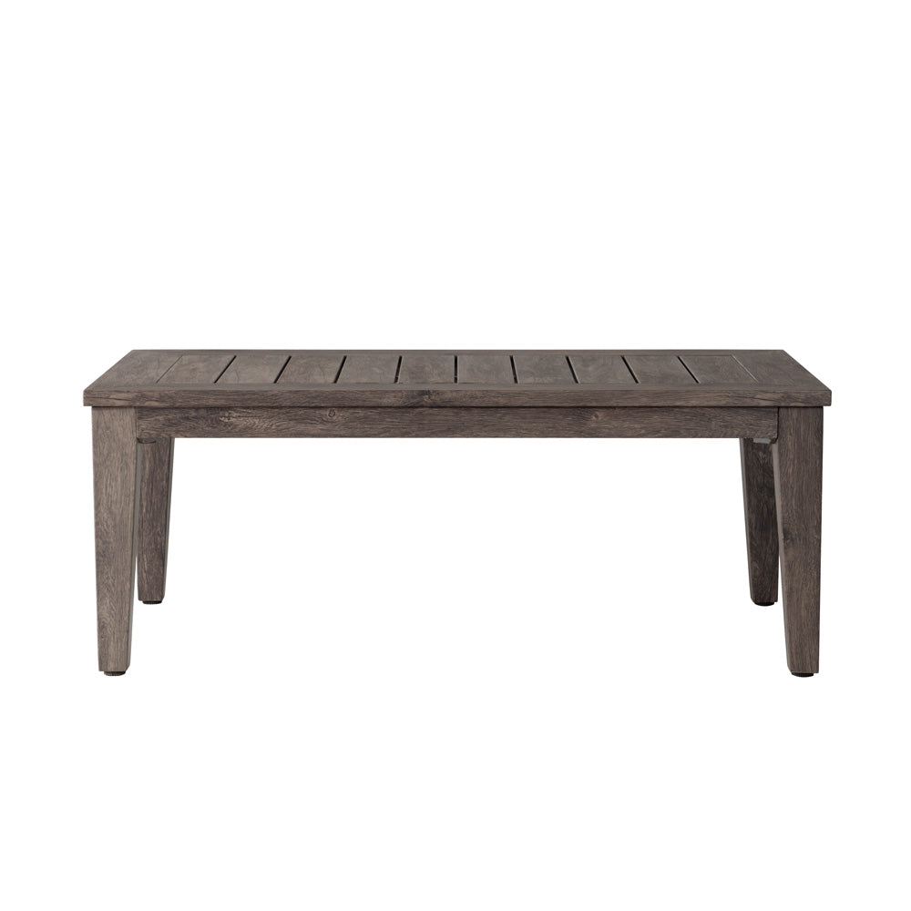 Lloyd Flanders Frontier Aluminum Outdoor 45" Rectangle Cocktail Table