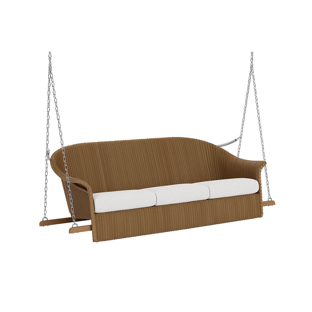 Lloyd Flanders Universal Loom Wicker Outdoor Sofa Swing