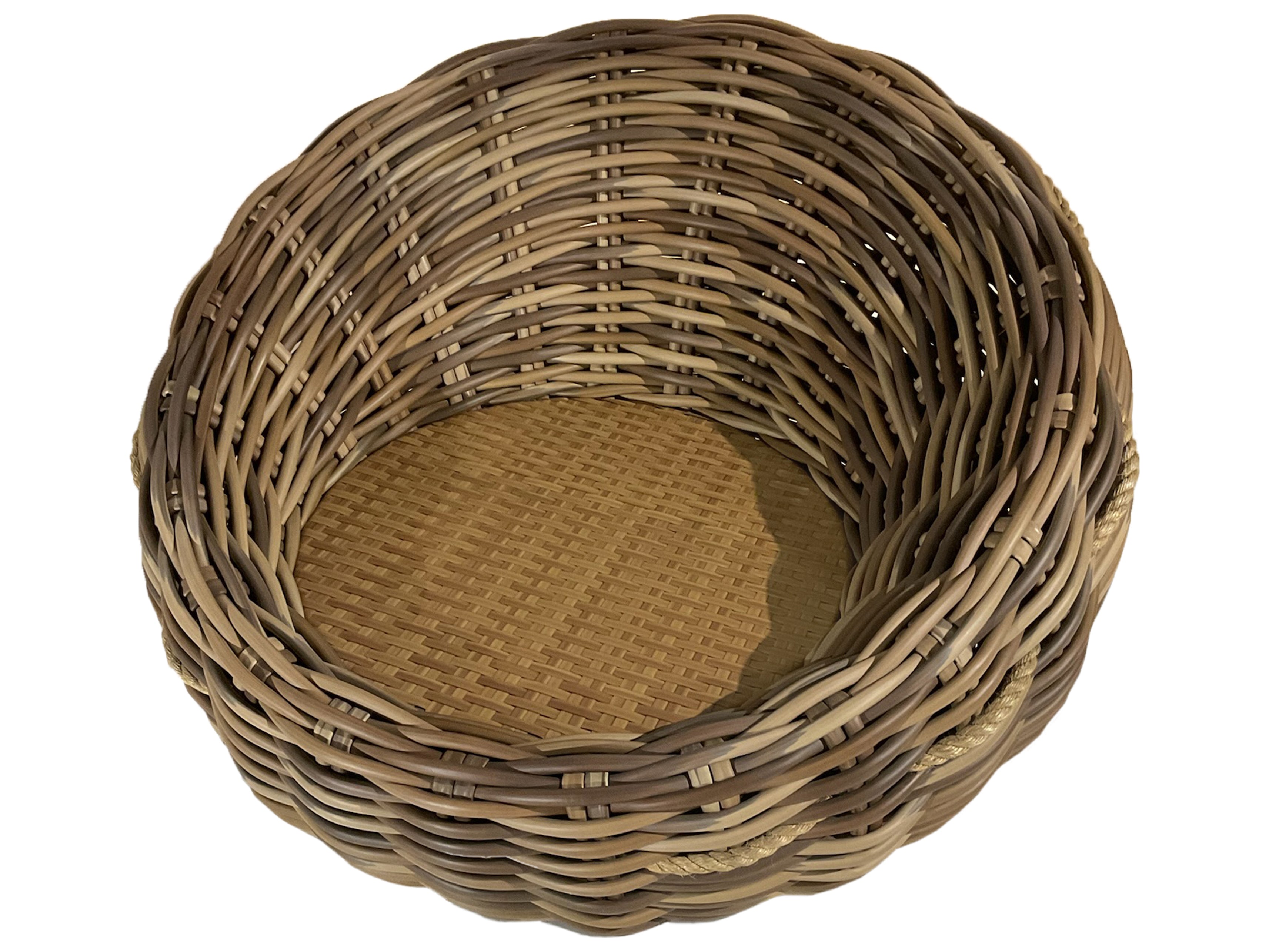 Alfresco Home Cocoon Deep Seating Lounge Chair with 3 Throw Pillows