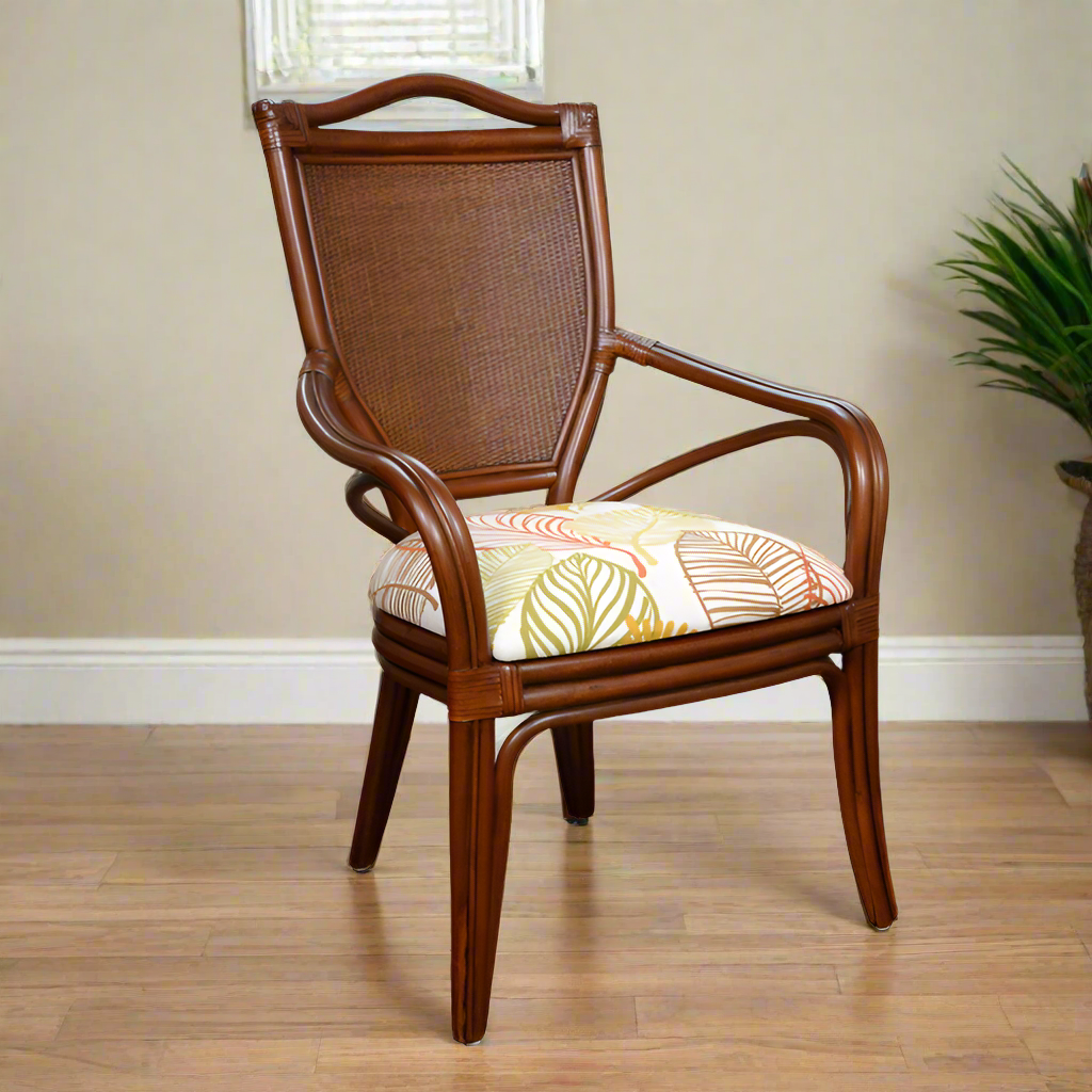 Alexander & Sheridan Serengeti Rattan Indoor Dining Arm Chair