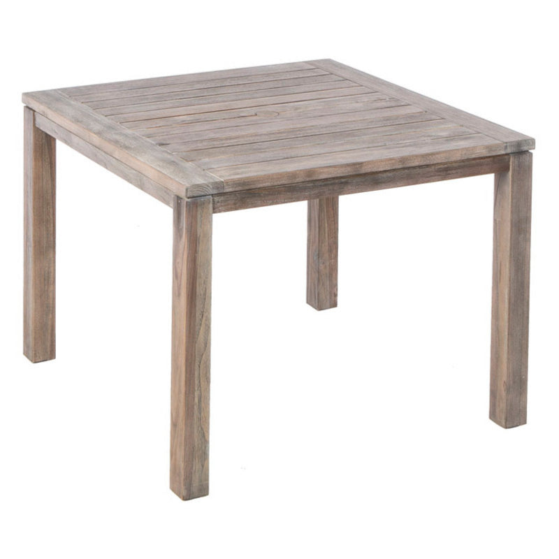 Alfresco Home Cornwall Woven Wood Outdoor 4-Person Dining Set