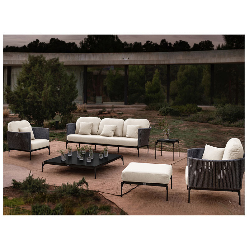 Skyline Design Boston Aluminum Rope Outdoor 5-Person Seating Set
