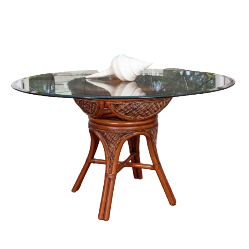 Alexander & Sheridan Bermuda Natural Rattan Indoor Dining Table