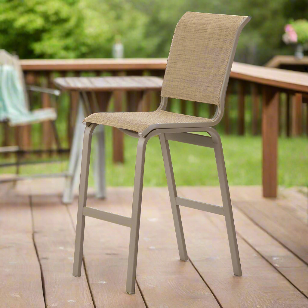 Telescope Casual Aruba II Sling Bar Height Armless Chair