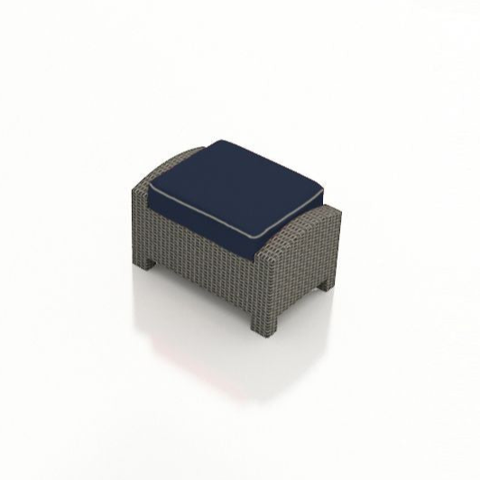 Forever Patio Barbados Wicker Rectangle Ottoman