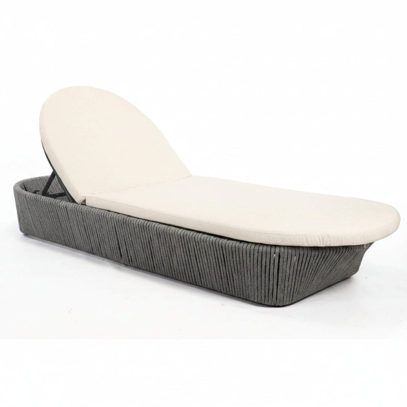 Skyline Design Boston Aluminum Rope Outdoor Chaise Lounger