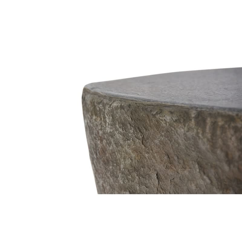 Elementi Boulder Glass Fiber Reinforced Concrete Outdoor Fire Pit Table