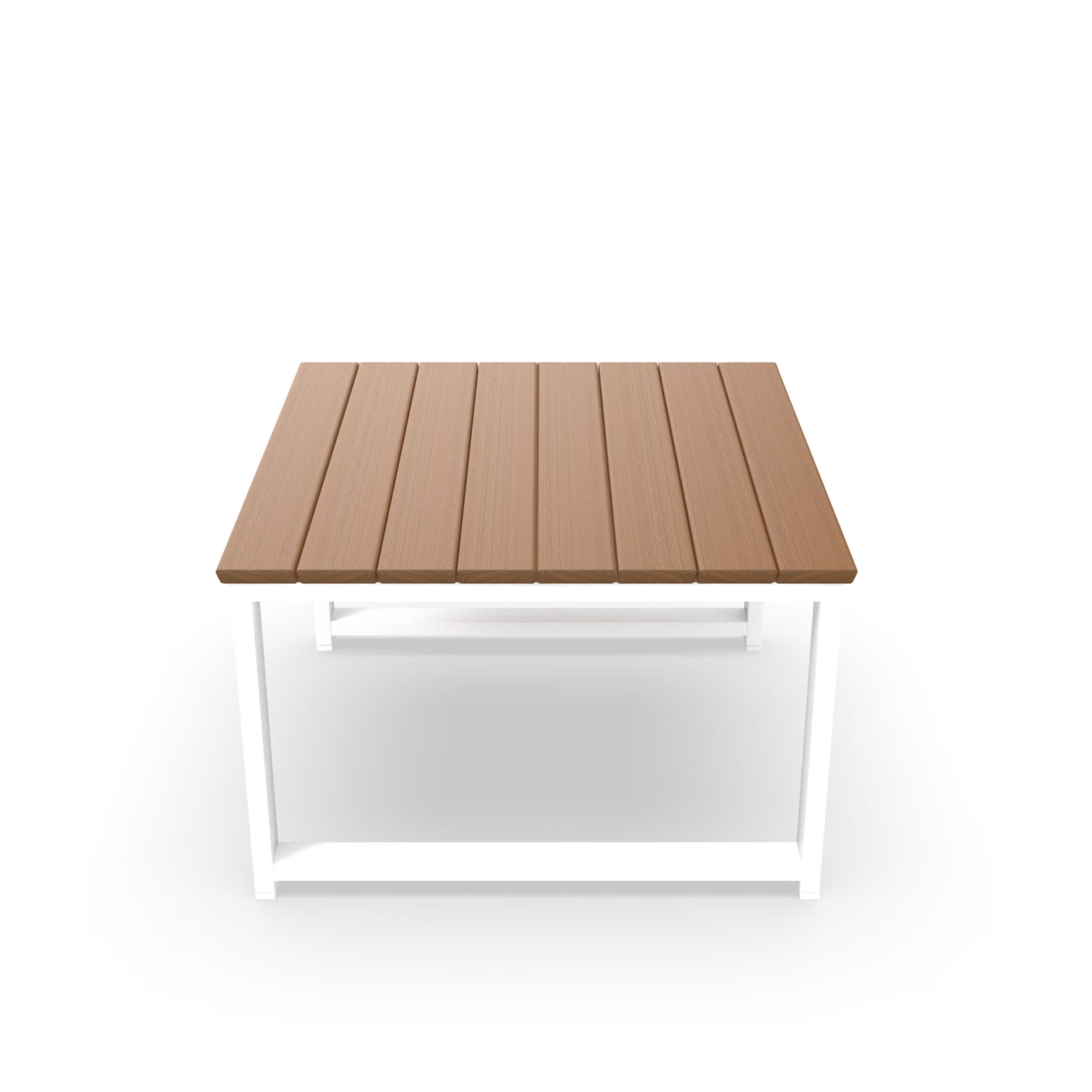 NorthCape International Brighton Aluminum Outdoor Patio Corner Table