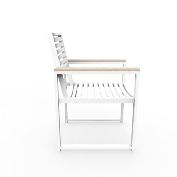 NorthCape International Brighton Aluminum Outdoor Dining Chair