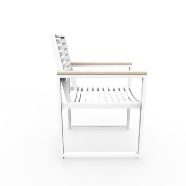 NorthCape International Brighton Aluminum Outdoor Dining Chair
