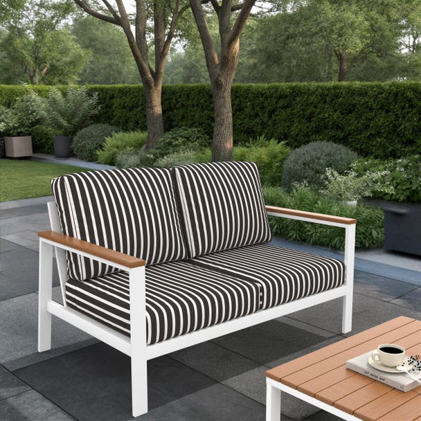 NorthCape International Brighton Aluminum Outdoor Loveseat