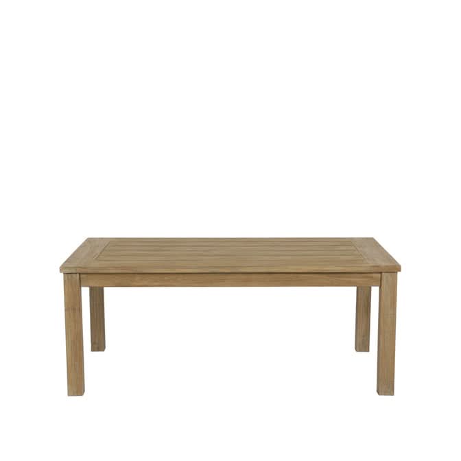 Sunset West Coastal Teak Outdoor Rectangular Coffee Table