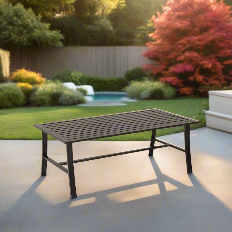 Sunset West La Jolla Aluminum Outdoor Coffee Table