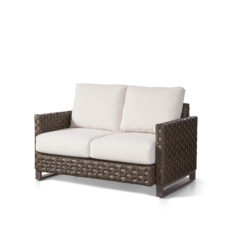 South Sea Rattan Cambridge Wicker Outdoor Loveseat