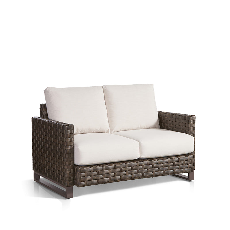 South Sea Rattan Cambridge Wicker Outdoor Loveseat