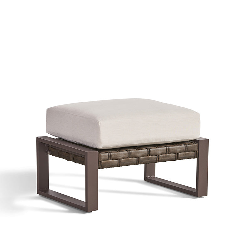 South Sea Rattan Cambridge Wicker Outdoor Ottoman