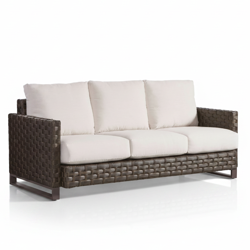 South Sea Rattan Cambridge Wicker Outdoor Sofa