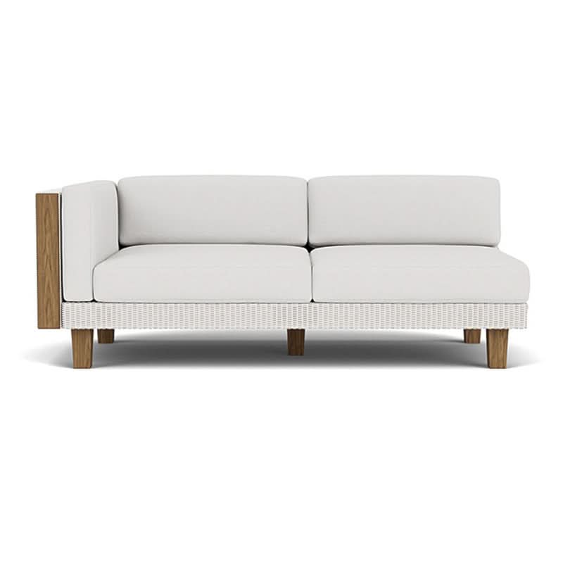 Lloyd Flanders Catalina Wicker Outdoor Right Arm Loveseat
