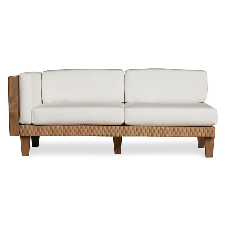 Lloyd Flanders Catalina Wicker Outdoor Right Arm Loveseat