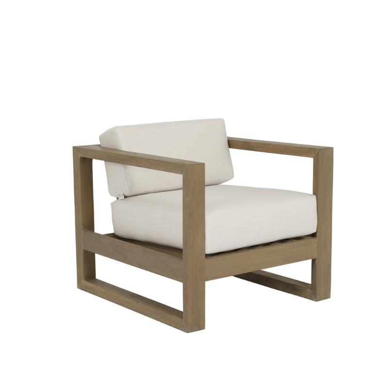 Sunset West Coastal Teak Outdoor Club Chair