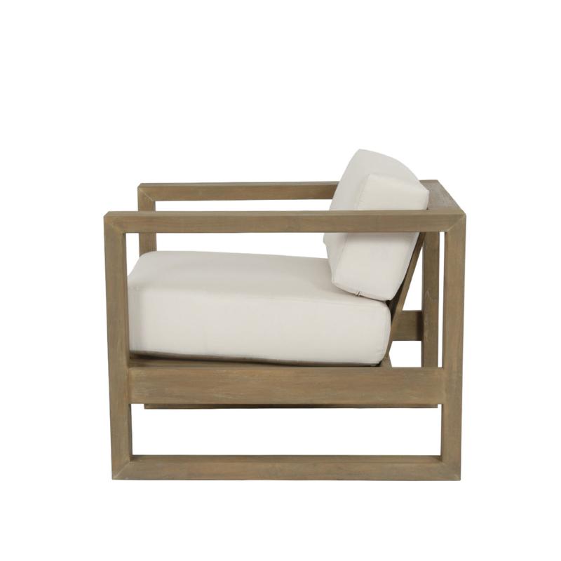 Sunset West Coastal Teak Outdoor Club Chair