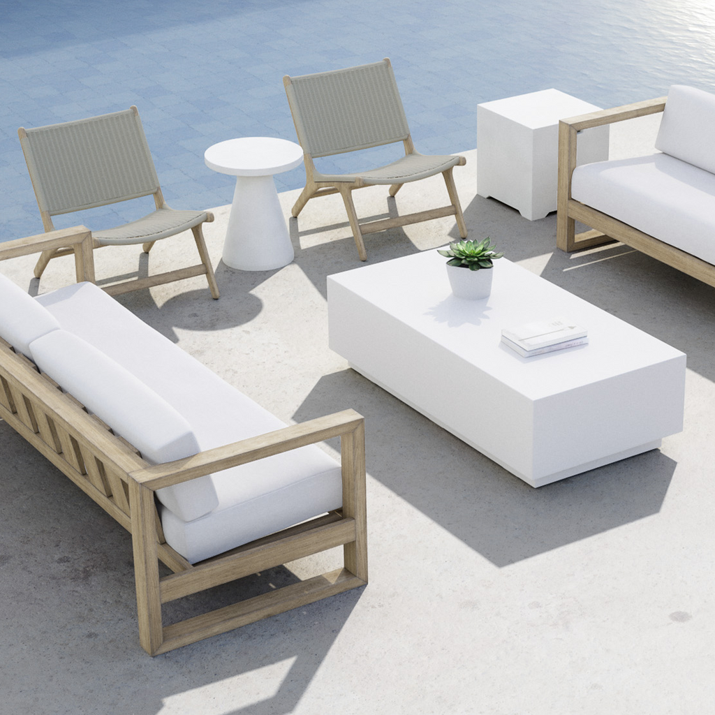 Sunset West Coastal Teak Sofa