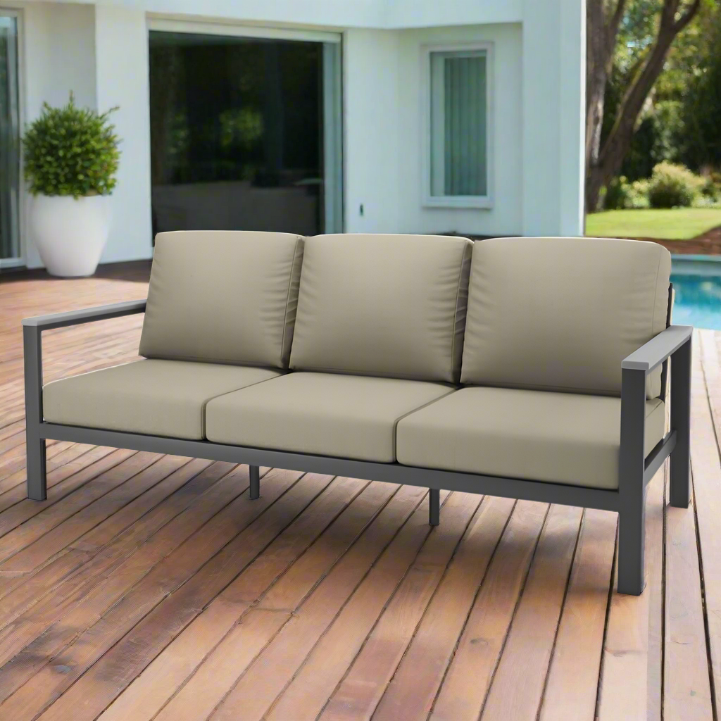 NorthCape International Hixon Aluminum Outdoor Sofa