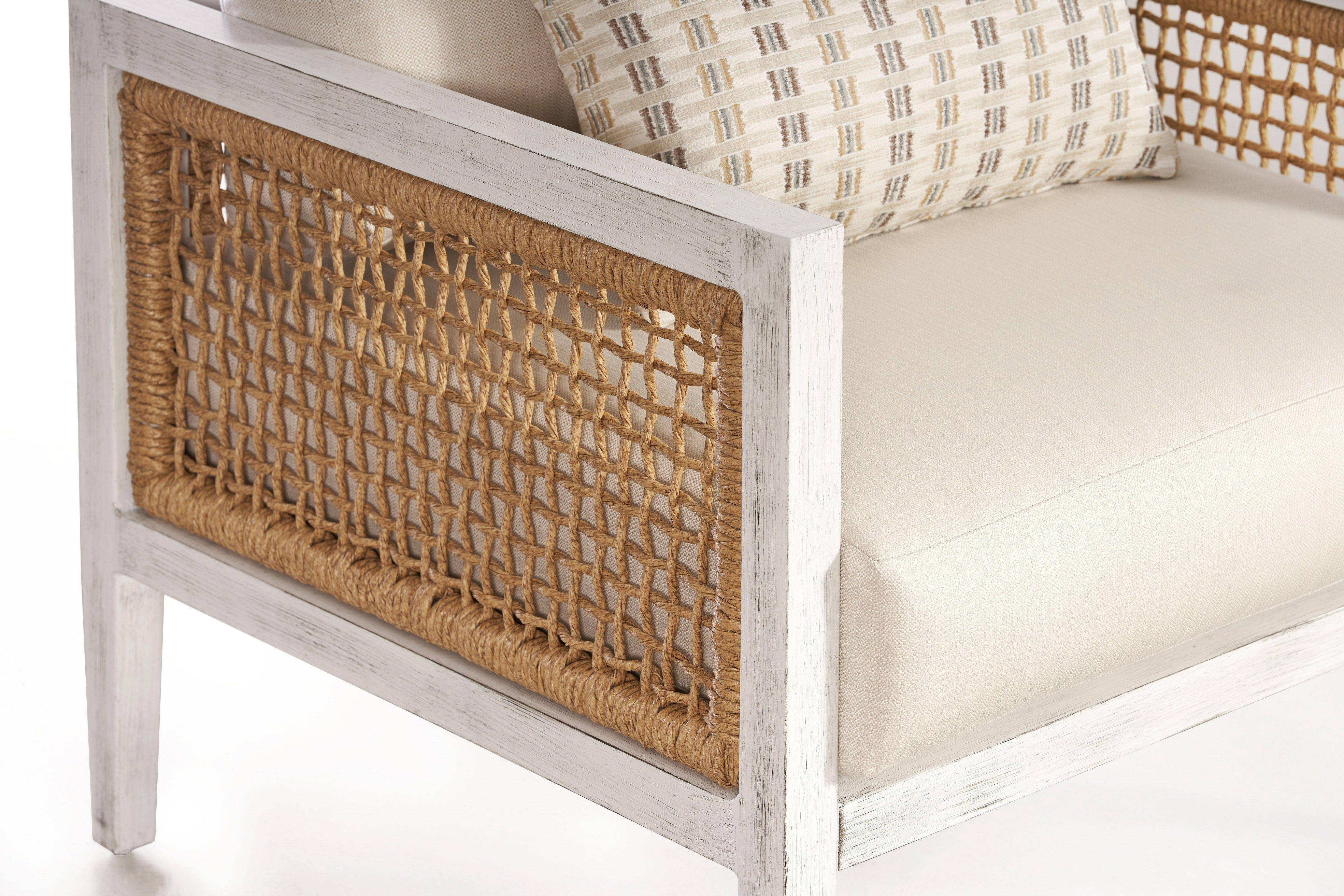 South Sea Rattan Aluminum Outdoor Veda Chair