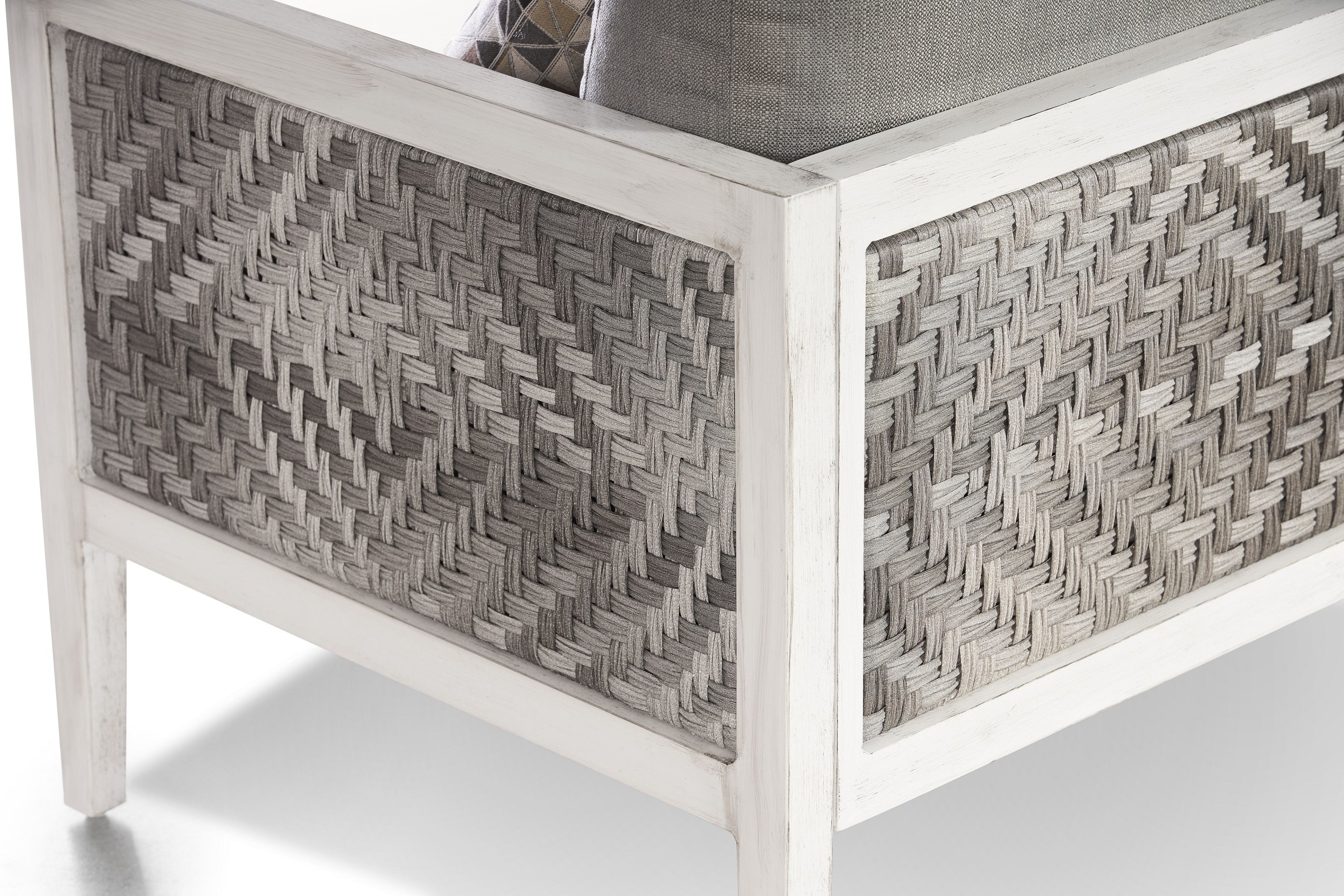South Sea Rattan Aluminum Outdoor Veda Chair