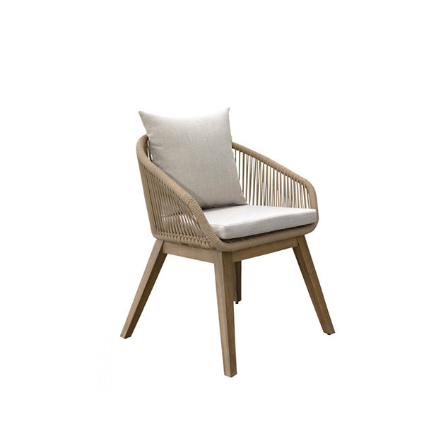 Panama Jack Cabo Wicker Outdoor Dining Armchairs (Set of 2)