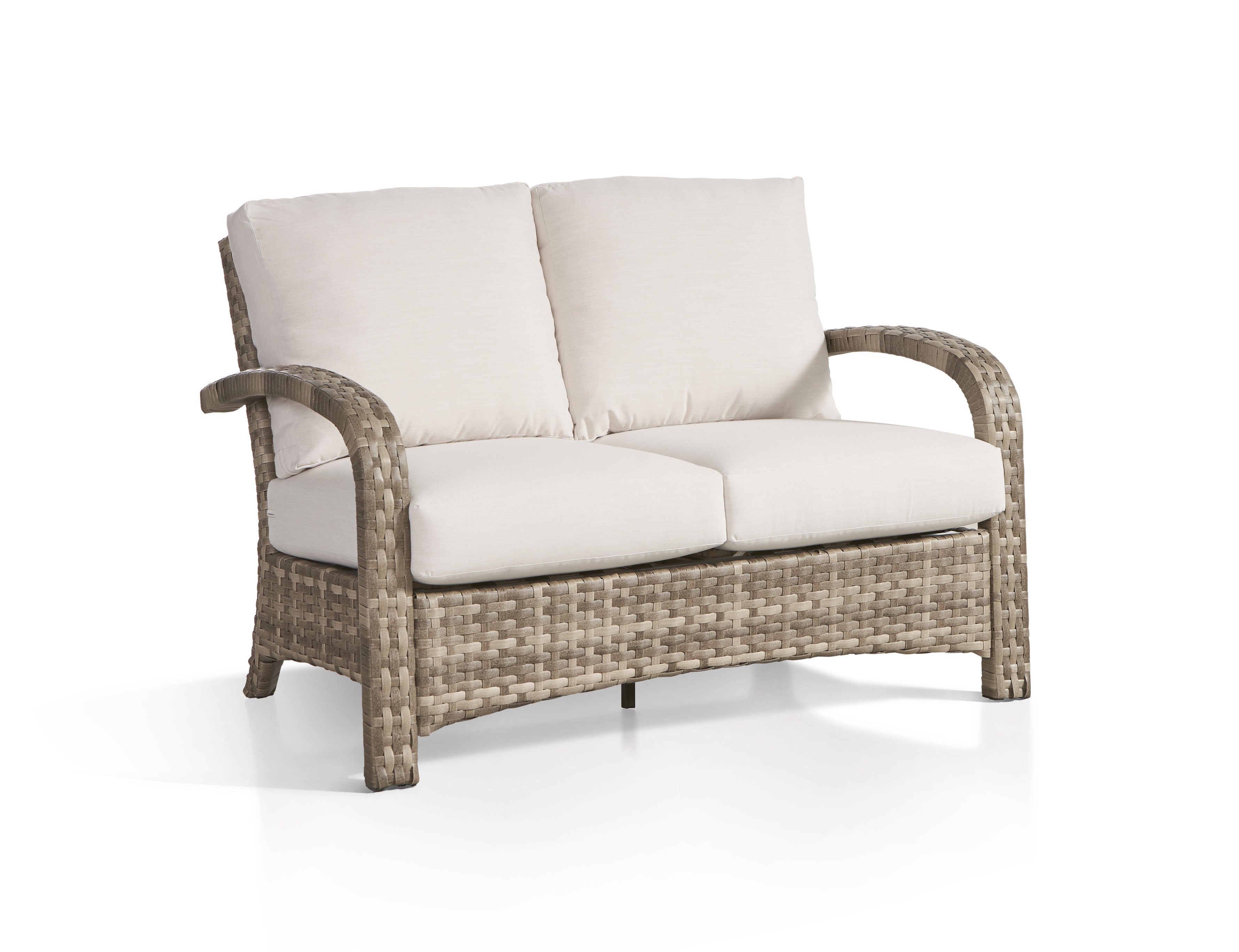 South Sea Rattan Driftwood Bay Loveseat