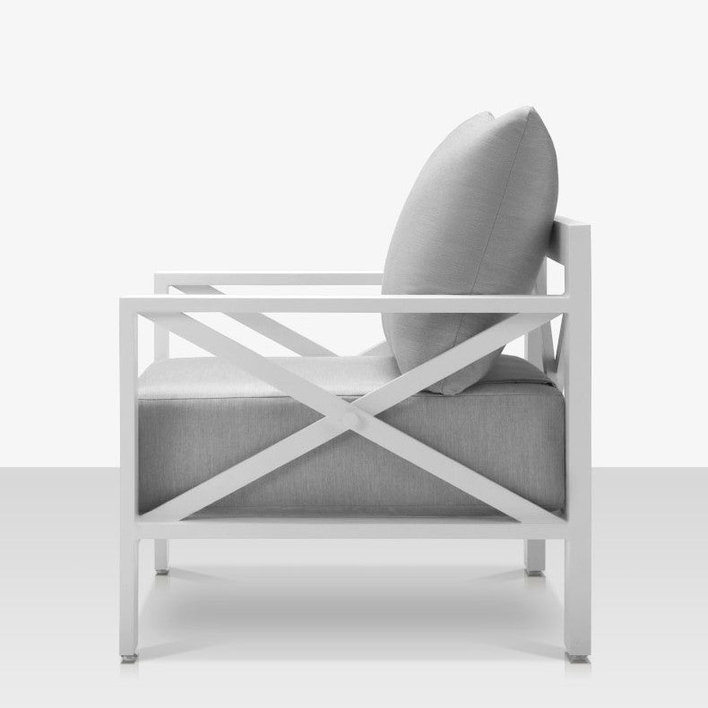 DecoScape Dynasty Aluminum Outdoor Club Chair