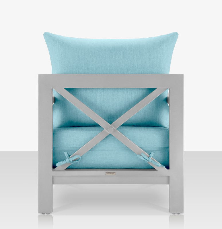 DecoScape Dynasty Aluminum Outdoor Club Chair