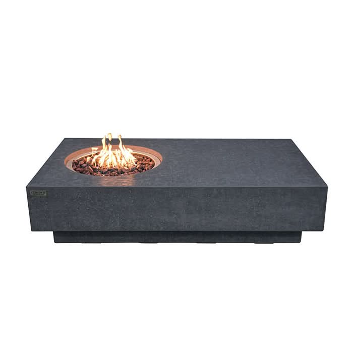 Elementi Metropolis Fire Pit Table (Light Gray)