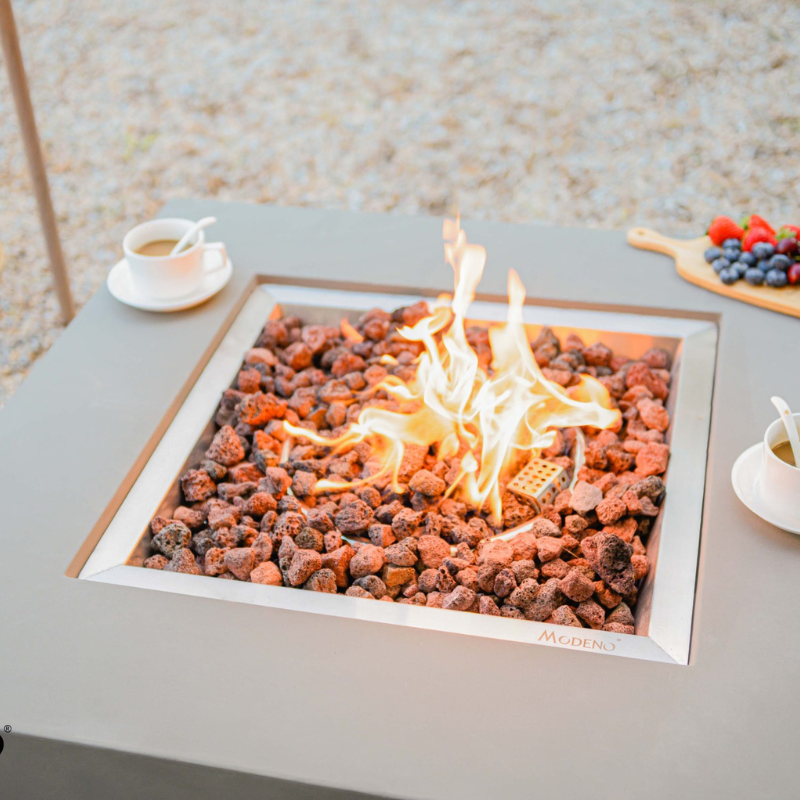 Elementi Modeno Westport GFRC Outdoor Fire Table