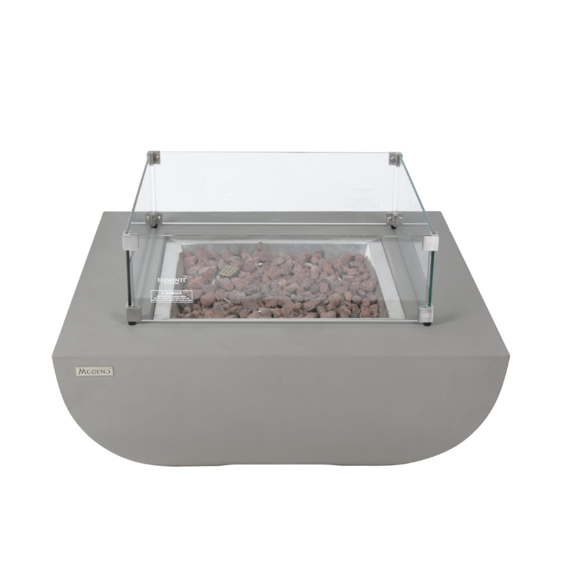 Elementi Modeno Westport GFRC Outdoor Fire Table