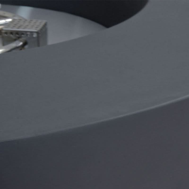 Elementi Lunar Bowl Glass Fiber Reinforced Concrete Outdoor Fire Table