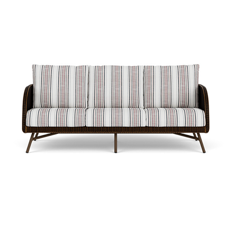 Lloyd Flanders Essence Wicker Outdoor Sofa
