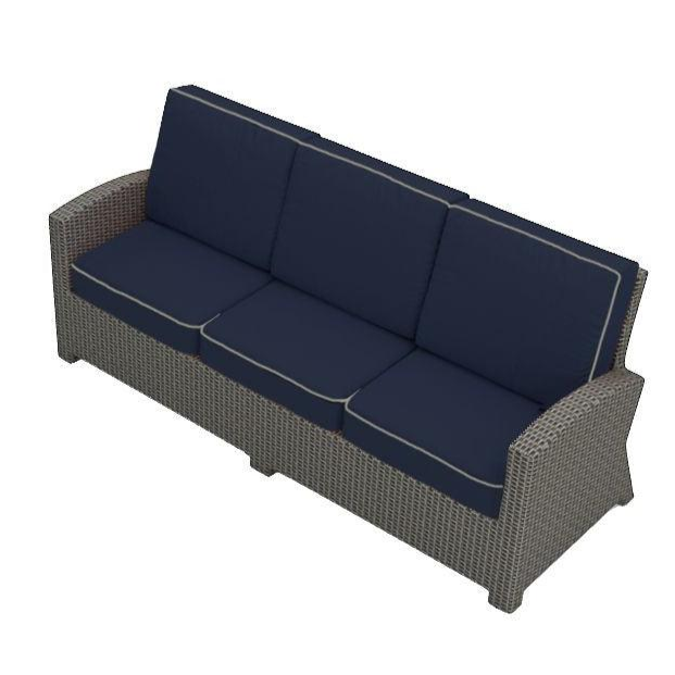 Forever Patio Barbados Wicker 3 Seater Sofa