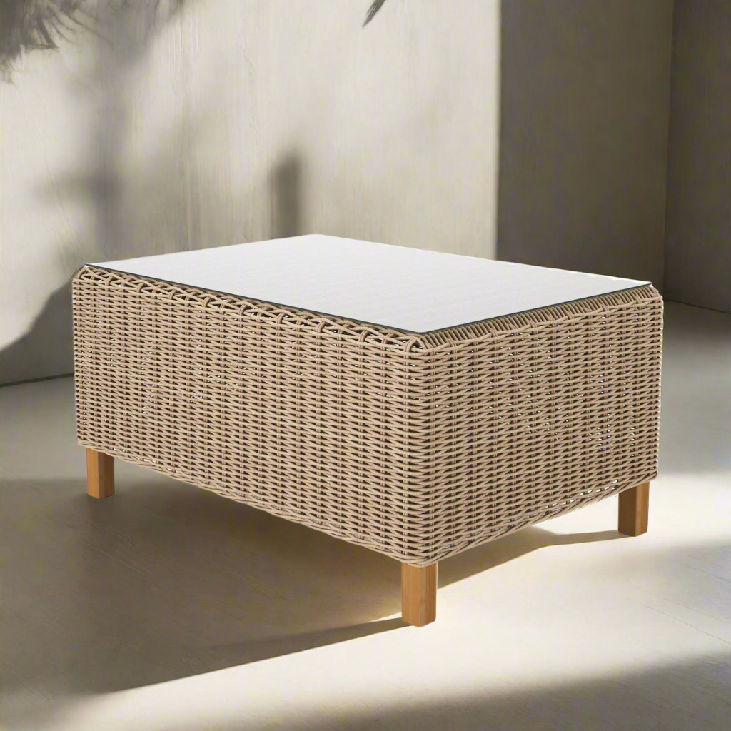 Forever Patio Carlisle Woven Wicker Outdoor Coffee Table