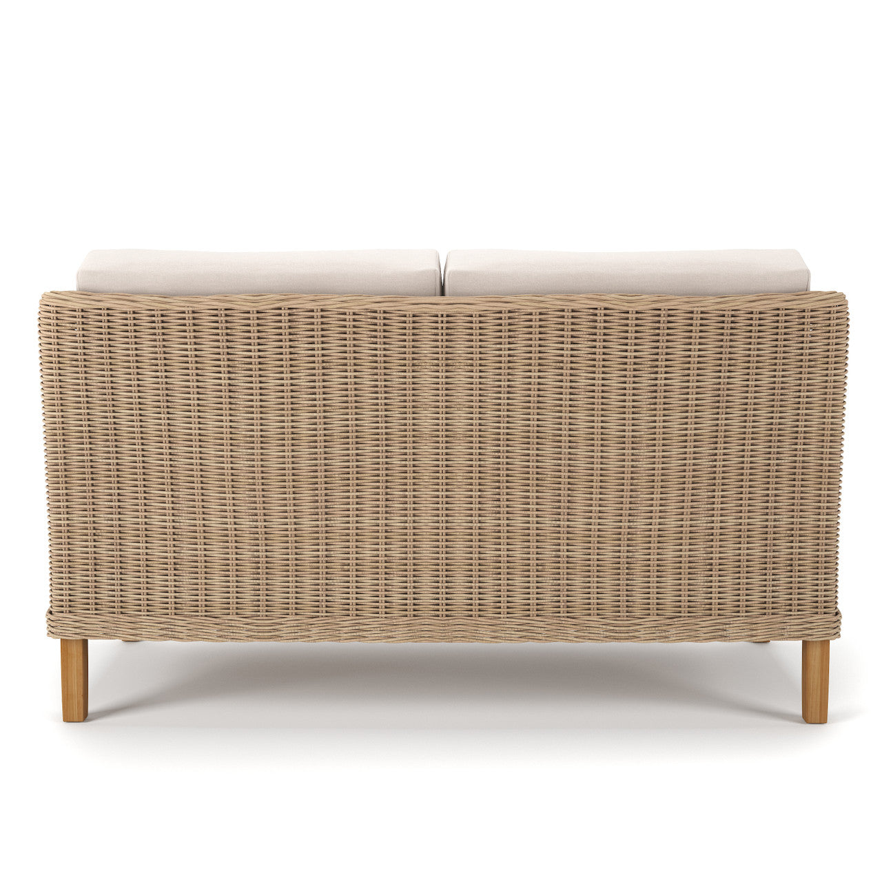 Forever Patio Carlisle Woven Wicker Outdoor Loveseat