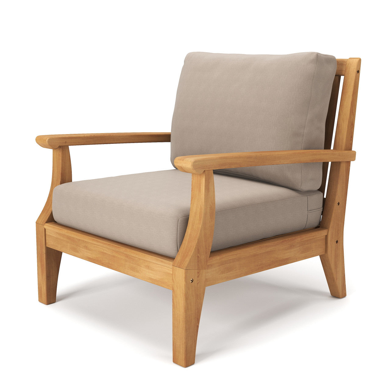 Forever Patio Miramar Plantation Teak Lounge Chair