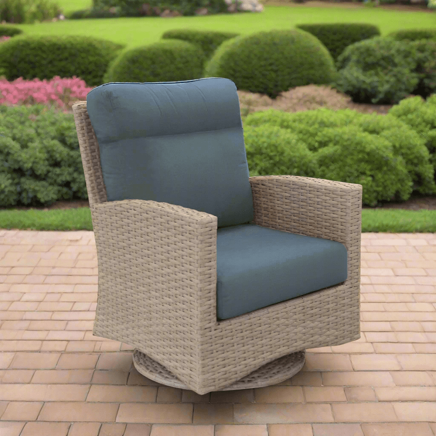 Forever Patio Cavalier Wicker Swivel Glider Image