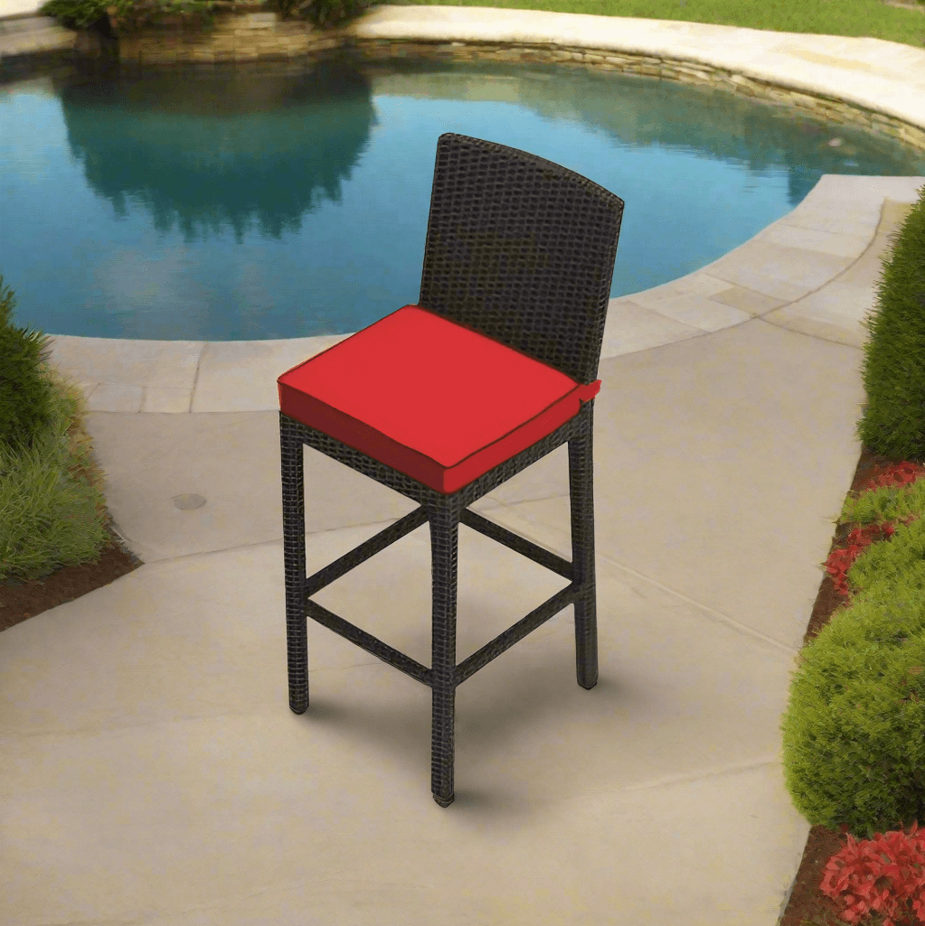 Forever Patio Universal Woven 30" Armless Bar Stool - Flat Weave